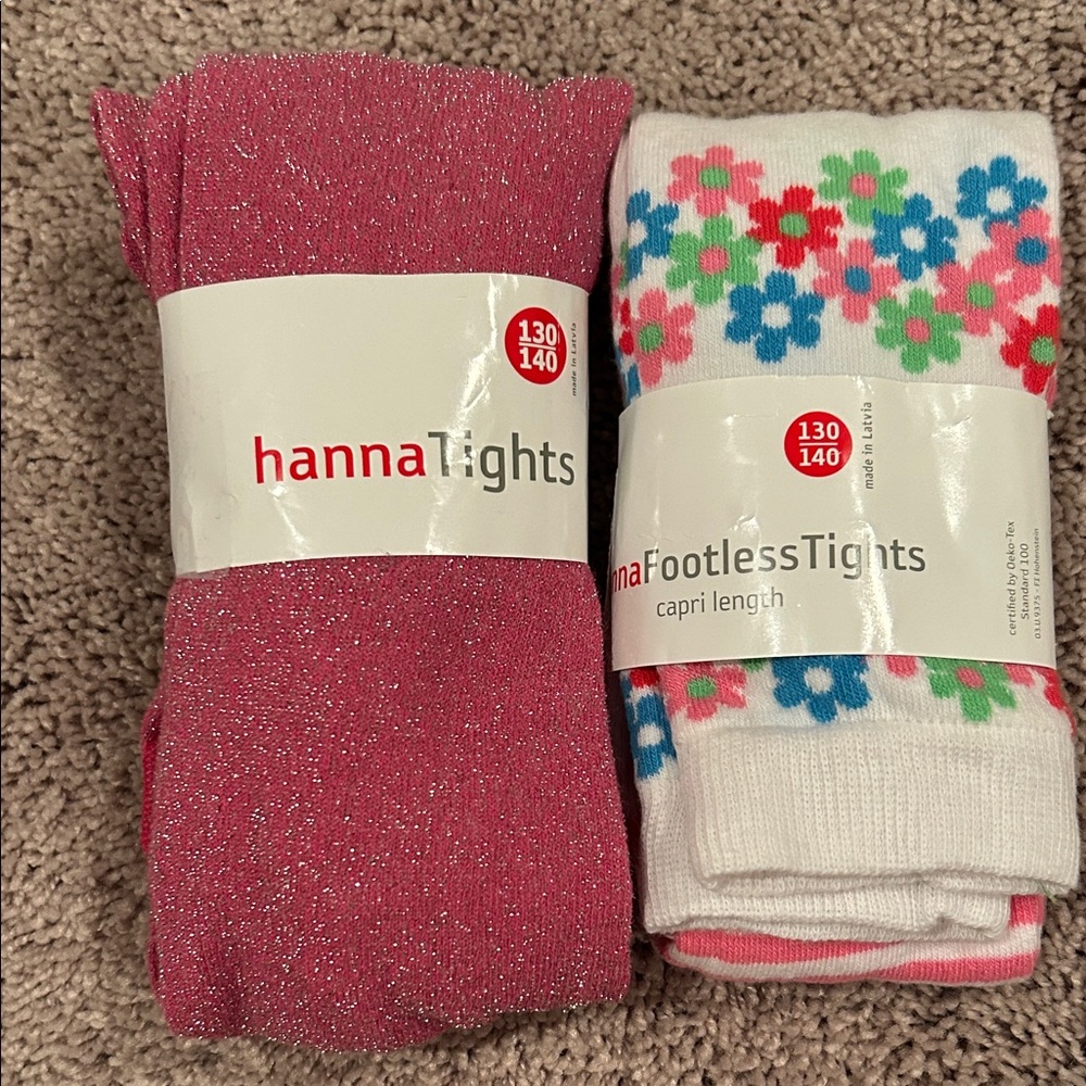 NWT HANNA TIGHTS 130/140